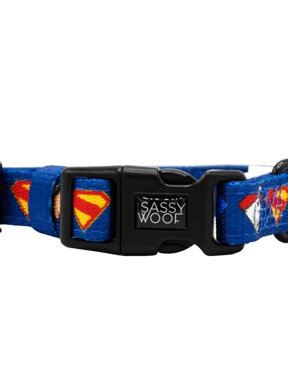 Superman Superhero Adjustable Dog Collar